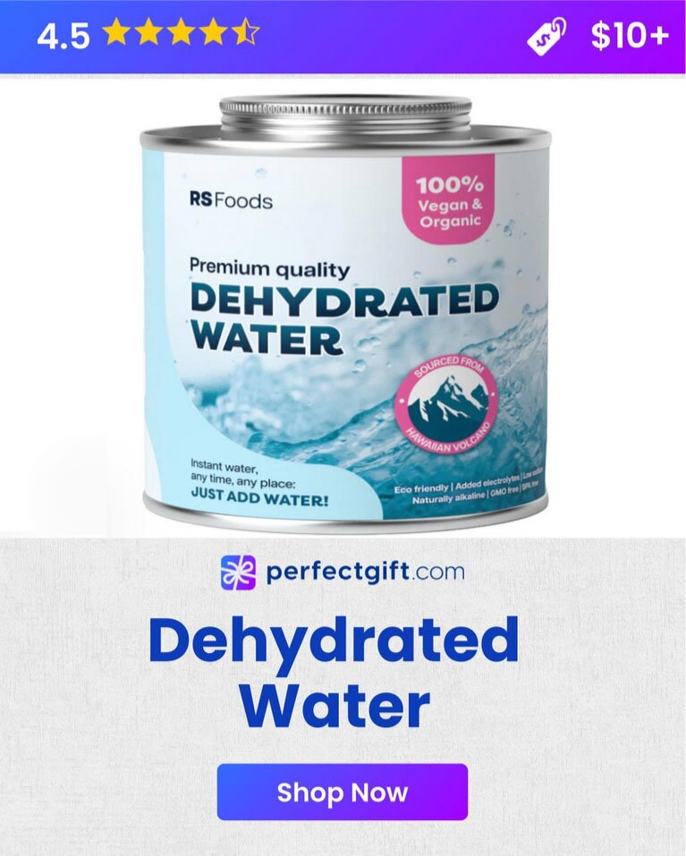 Dehydrated Water
