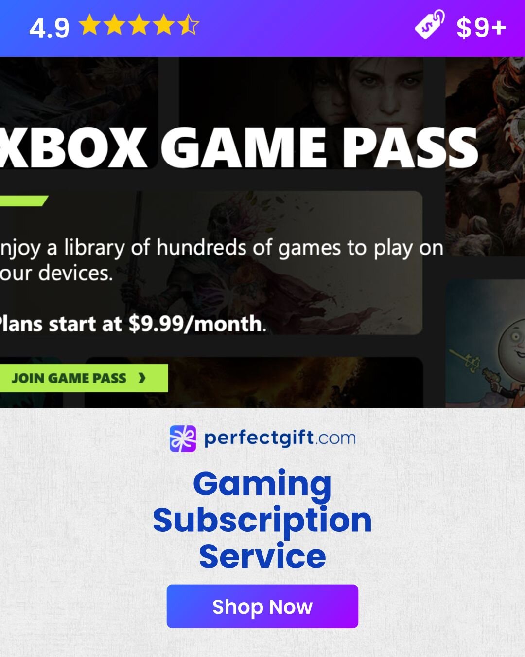 Gaming Subscription Service