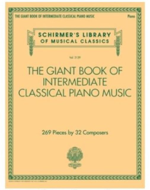 Classical Piano Music Book