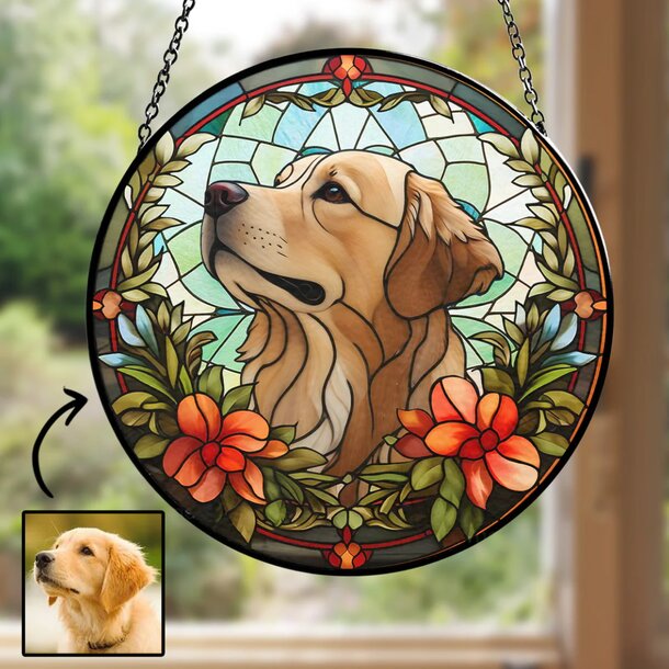 Stained Glass Window Hanging Suncatcher
