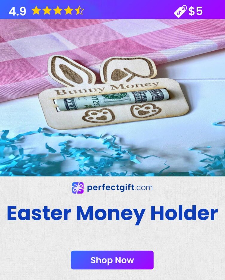 Easter Money Holder