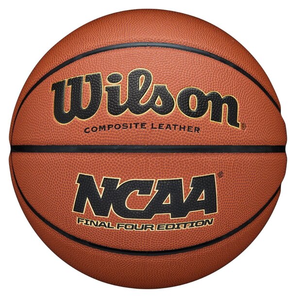 Wilson NCAA Final Four edition basketball featuring the tournament logo and vibrant colors.