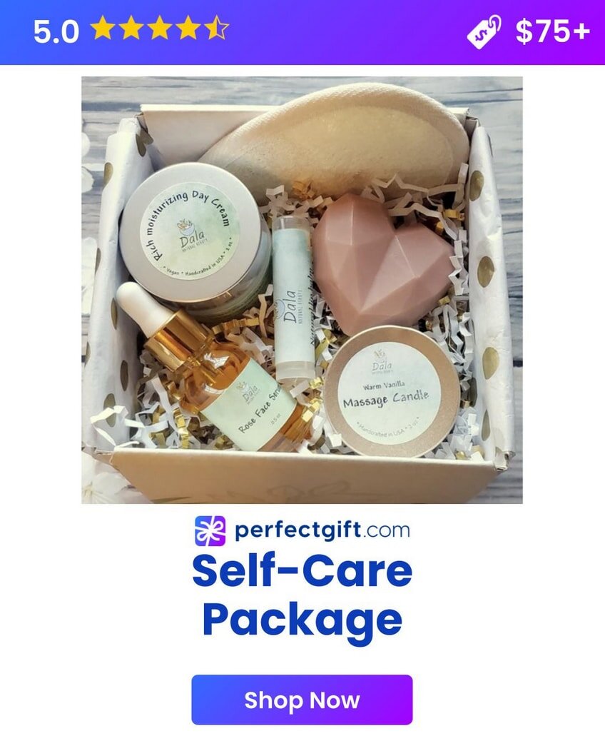 Relaxing self-care package