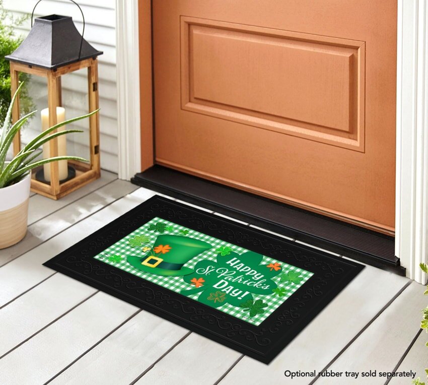 St. Patrick’s Day Mini Mat To Help Decorate Their Bedroom Floor