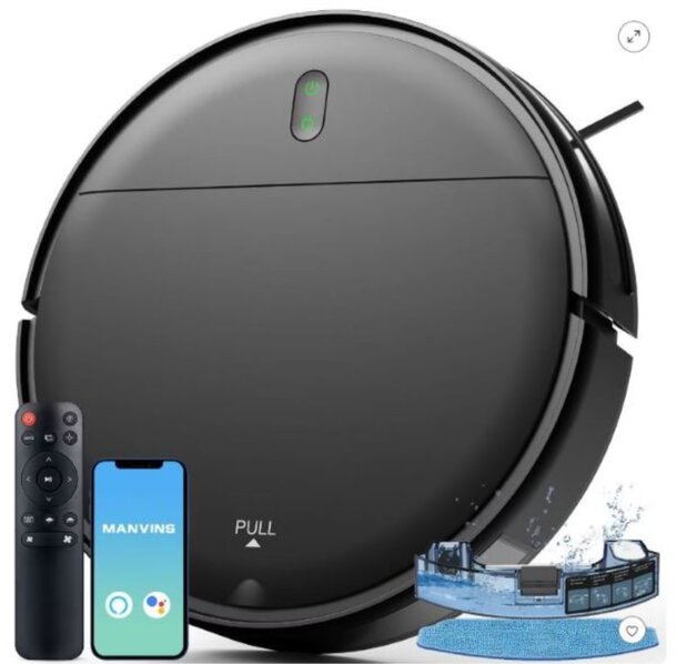 Robotic Vacuum And Mop Combo