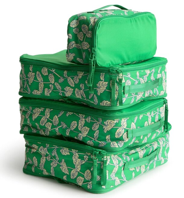 Green Lightweight Packing Organizers