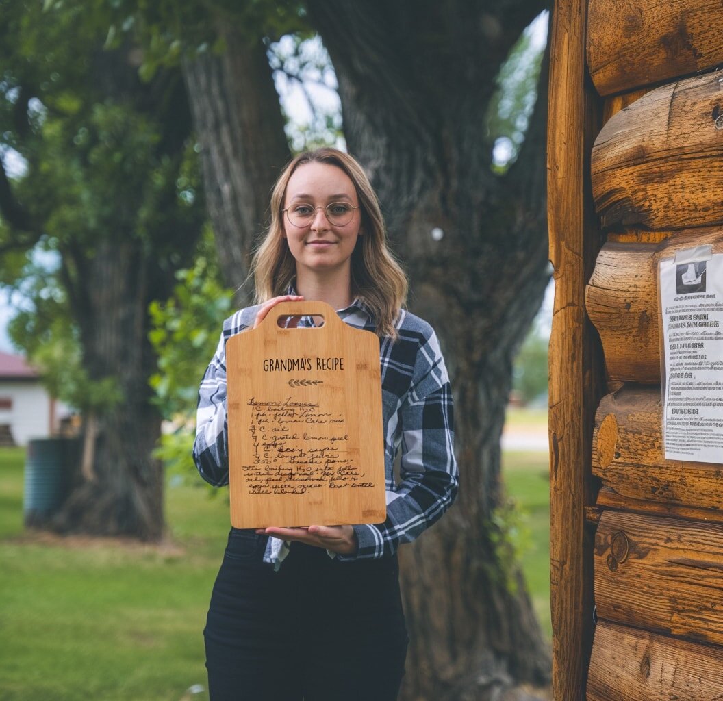 Handwriting cutting board