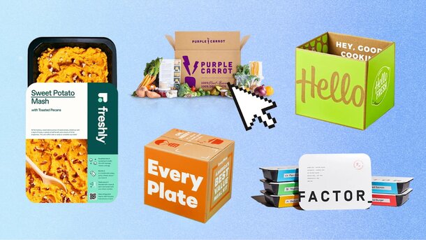 A collection of assorted food items neatly arranged in various boxes, showcasing a colorful variety of snacks and meals.