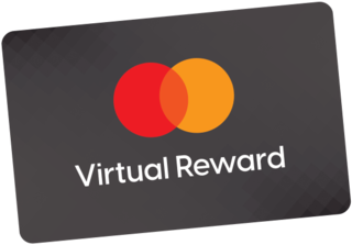 A digital reward card.