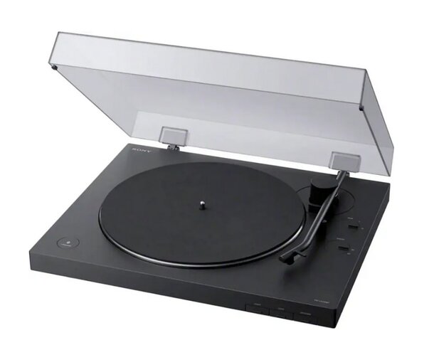 Sony HT-X300 Bluetooth turntable featuring a sleek design and modern technology for high-quality audio playback.