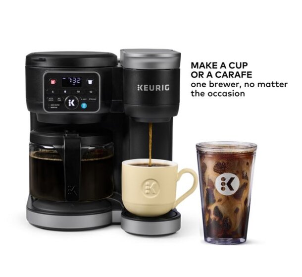 K-Duo® Hot & Iced Single Serve & Carafe Coffee Maker (Gen 2)
