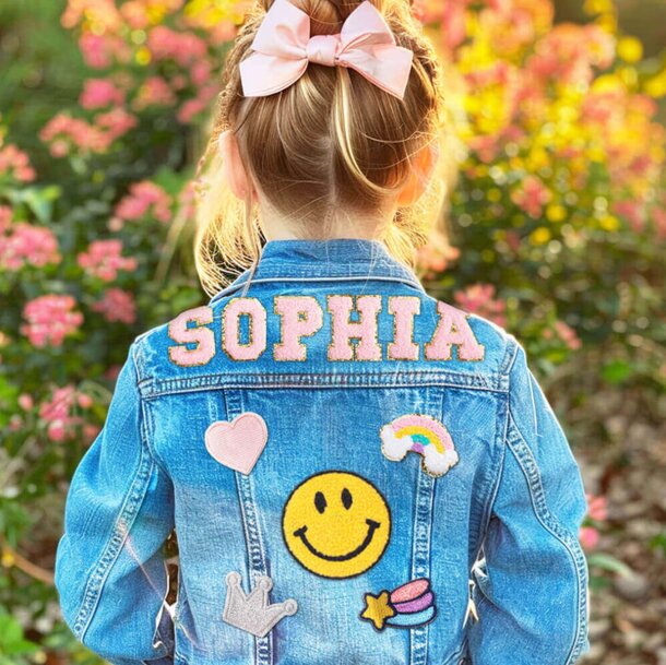 Personalized Kids Denim Jacket