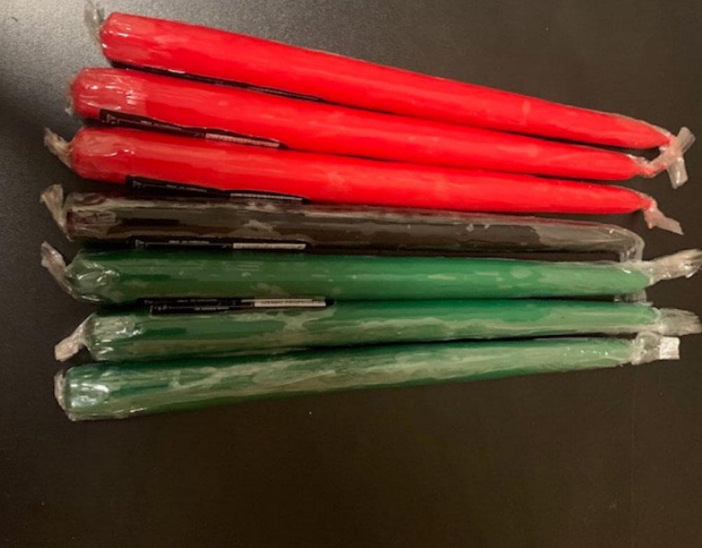 A Kwanzaa Candle Set