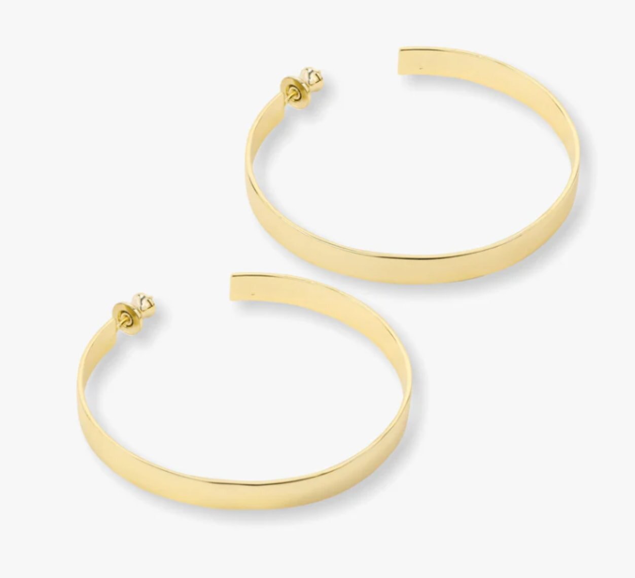 New hoop earrings