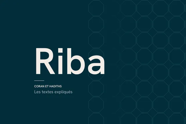 Le riba dans le Coran et les hadiths, motif d'octogones beige