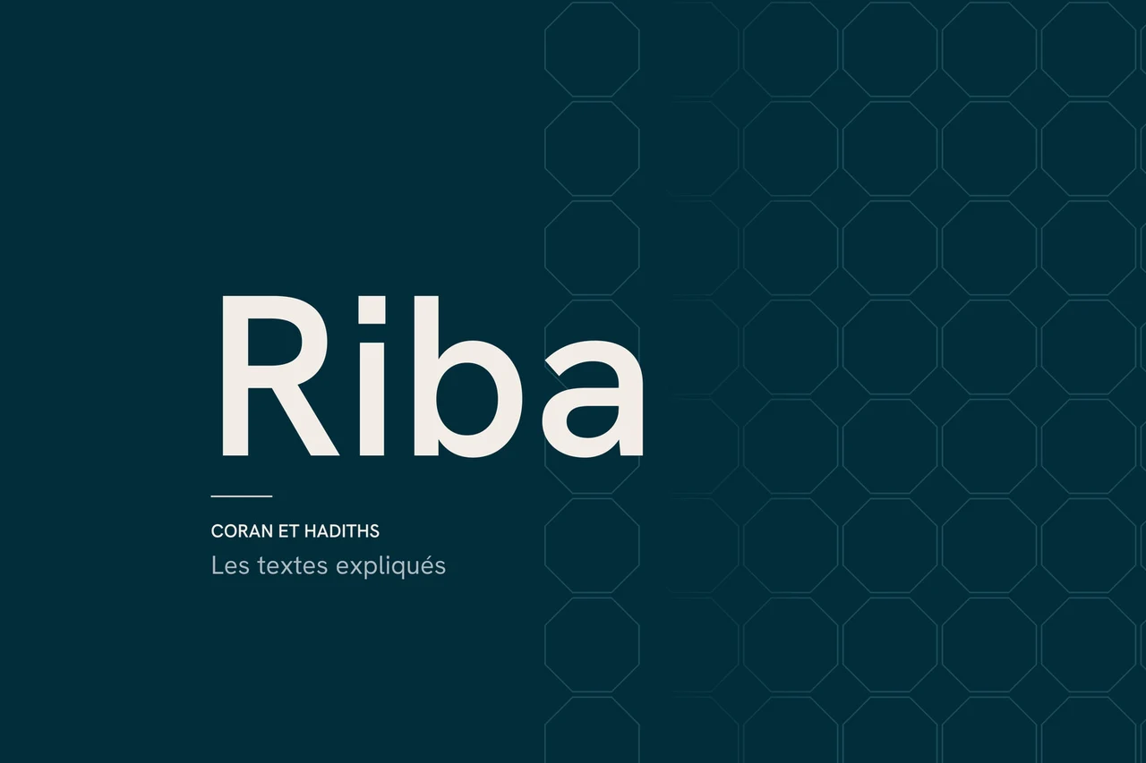 Le riba dans le Coran et les hadiths, motif d'octogones beige