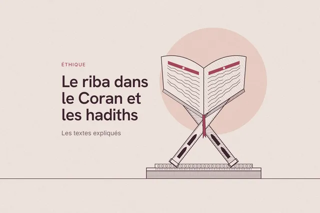Gravure d'un pupitre de lecture en bois croisé posé sur un tapis, un livre ouvert dessus avec un bandeau enluminé et un signet