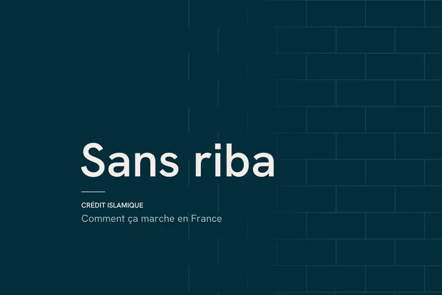 Crédit islamique sans riba, motif de briques beige