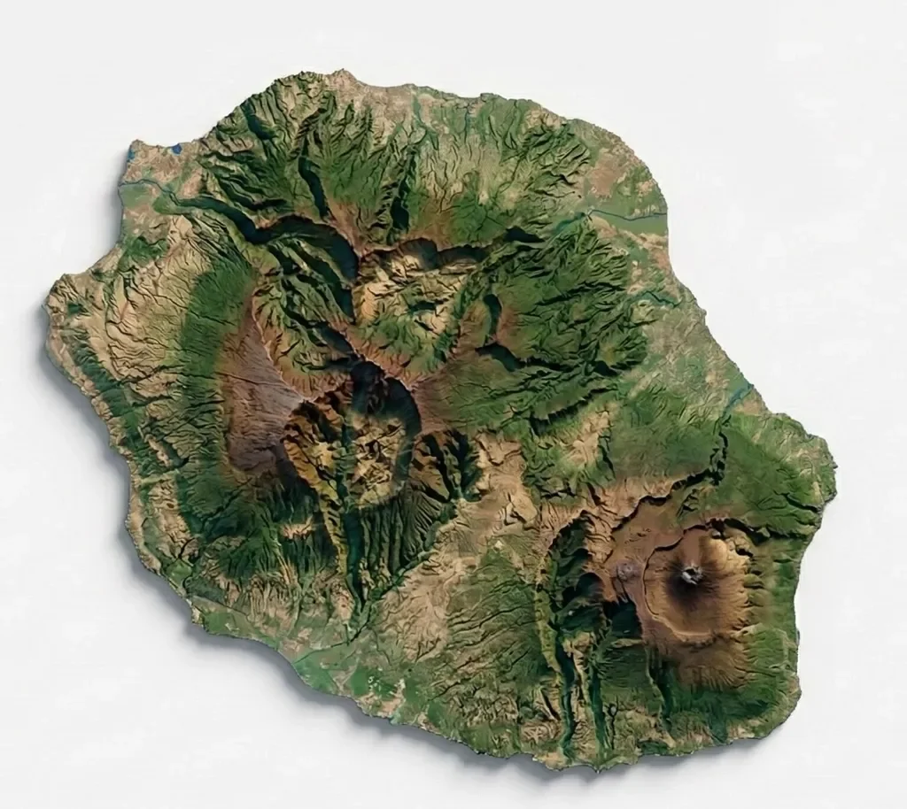 Carte La Réunion