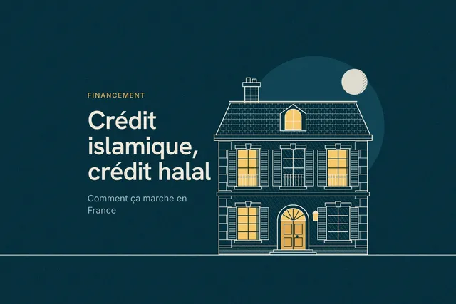 Gravure d'une maison de ville française la nuit, fenêtres éclairées et porte en arc dorée sous une imposte allumée, devant la lune