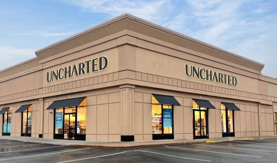 Image of Uncharted exterior storefront with large display windows