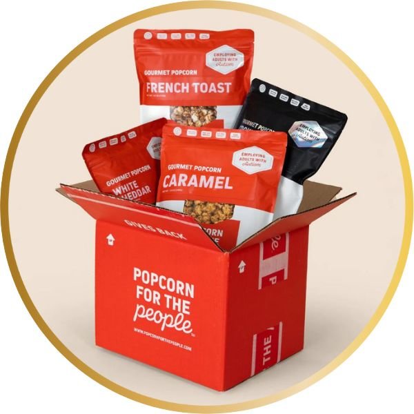Popcorn gift box