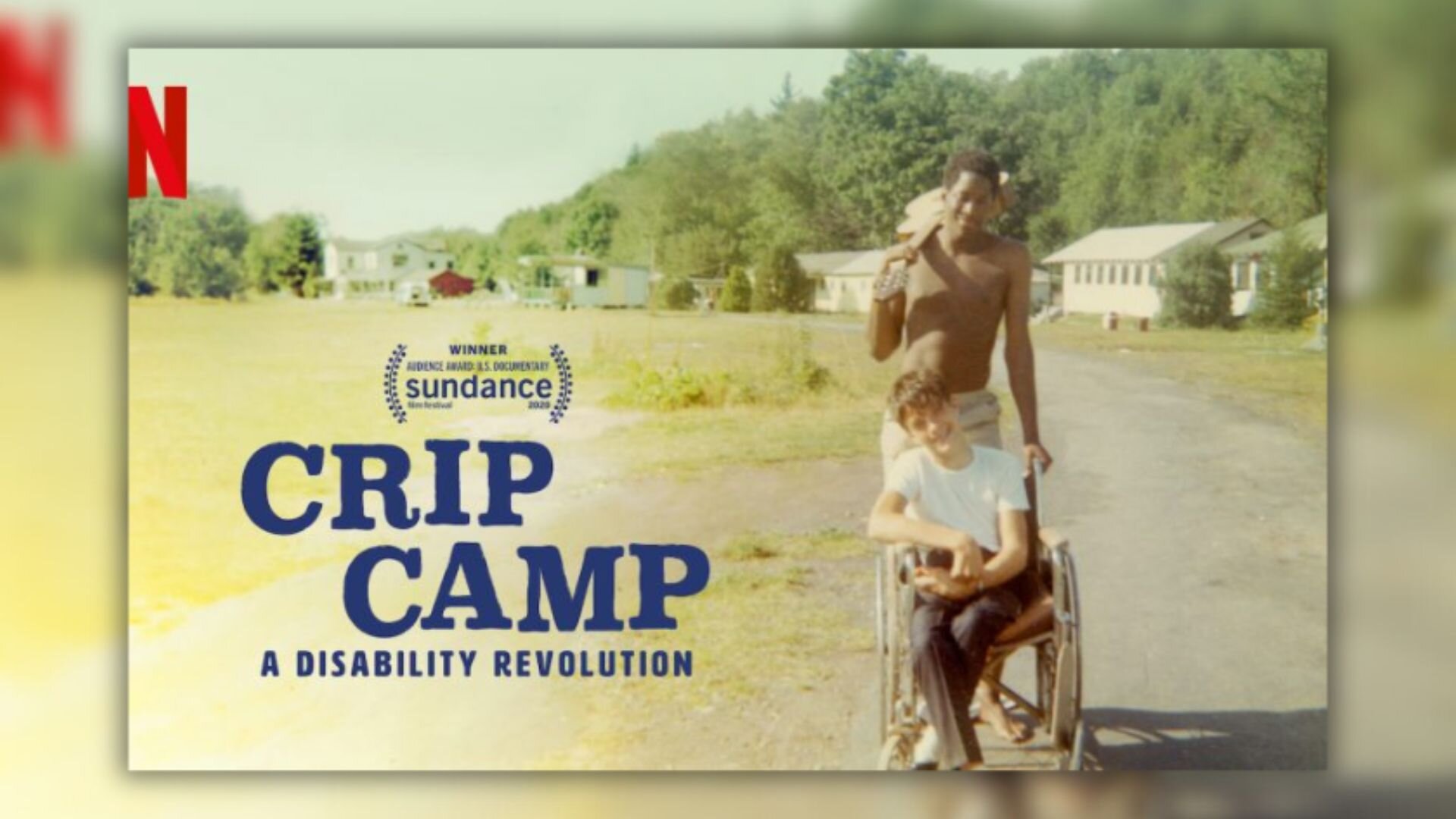 promotional image for Crip Camp documentary