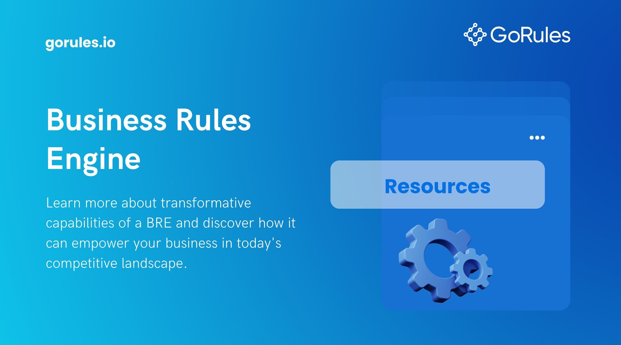 What is a Business Rules Engine?