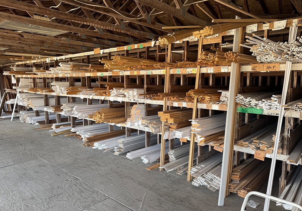 Lumber available at Booneville Lumber Company.