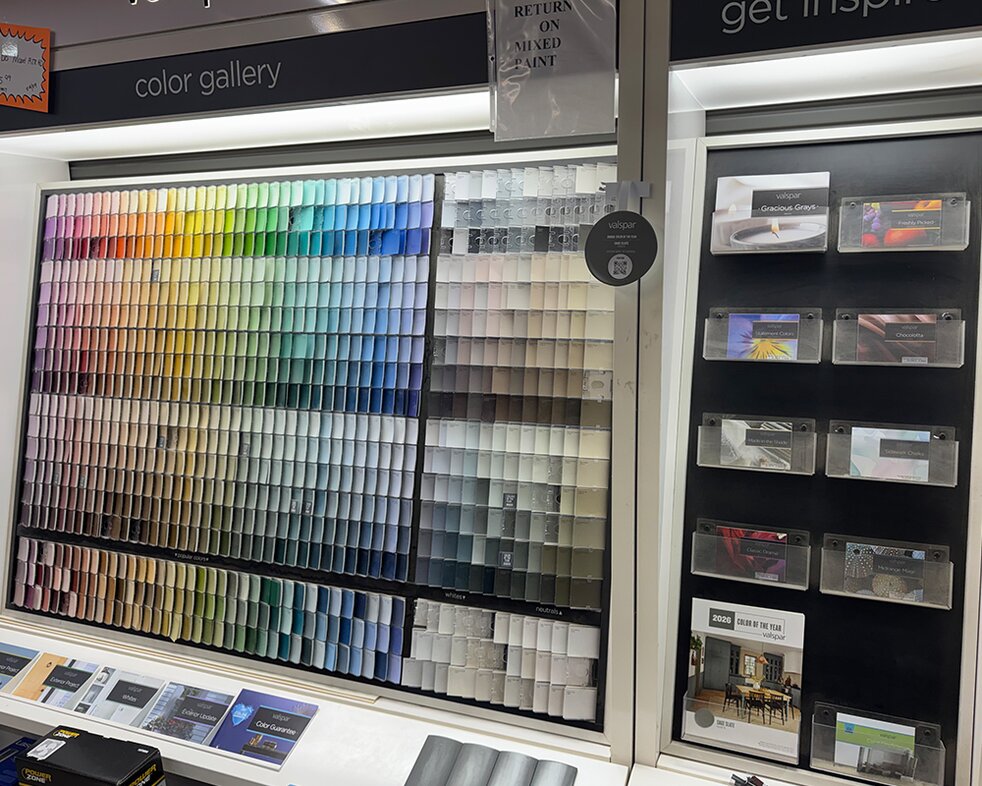 Paint services available at Booneville Lumber Company.