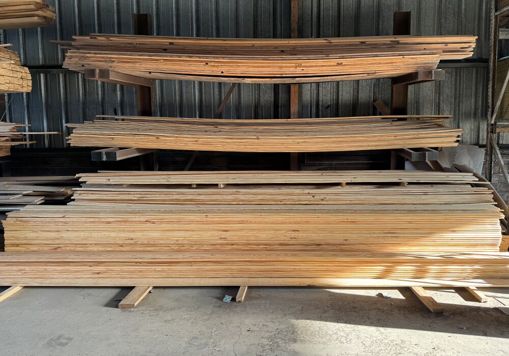 Lumber available at Booneville Lumber Company.