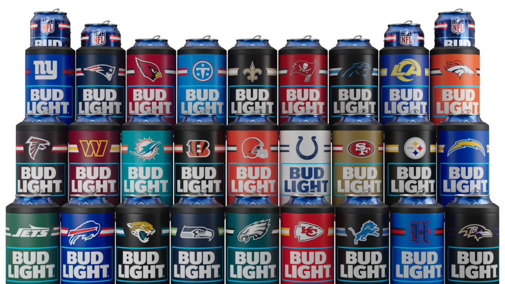 Bud Light NFL Can Koozies