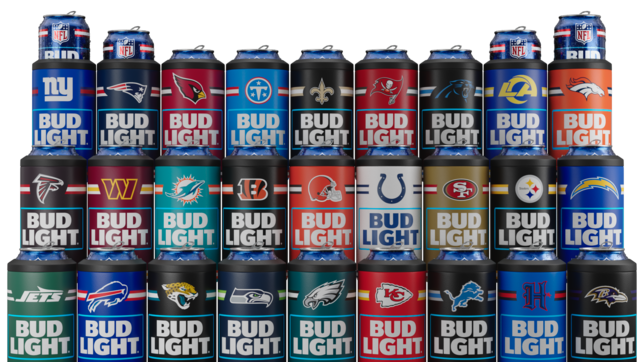 Bud Light NFL Can Koozies
