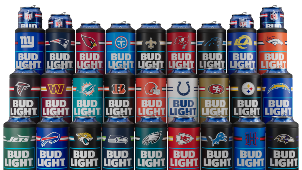 Bud Light NFL Can Koozies