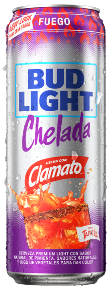This is a can of Bud Light Chelada Fuego