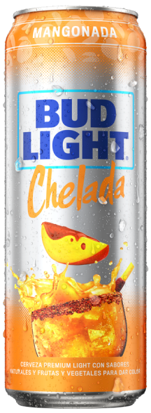 This is a can of Bud Light Chelada Mangonada