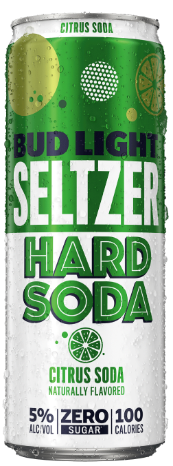 This is a can of Bud Light Seltzer  Hard Soda Citrus Soda