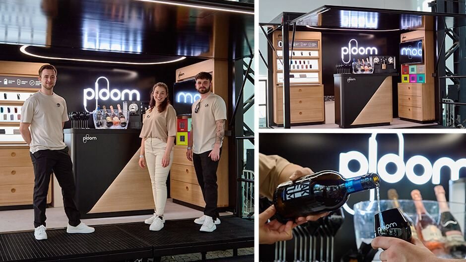 Ploom pop up store tři fotky
