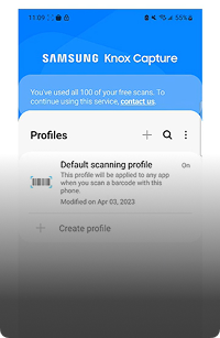Get Started with Knox Capture
