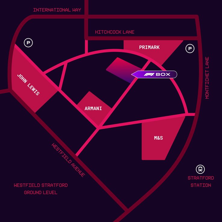 Map Location For F1® Box