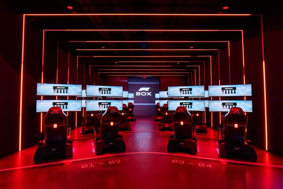 F1 Box Venue image with Racing Simulators