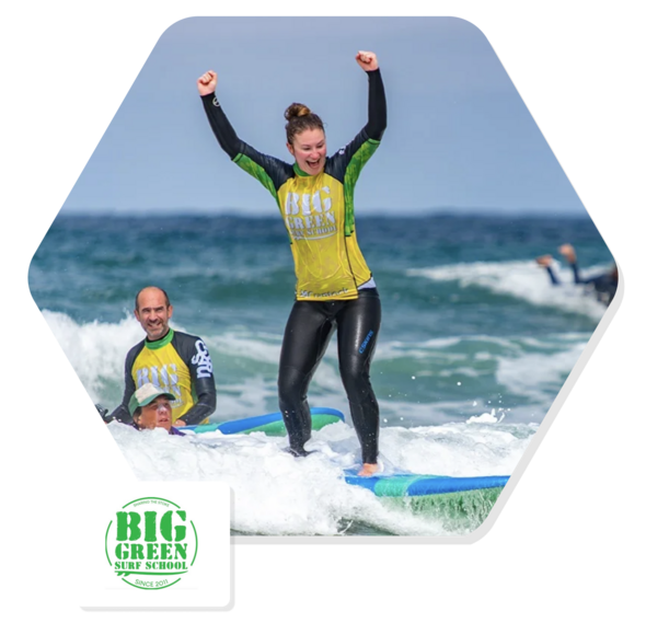 Big green surf school review of eola booking system