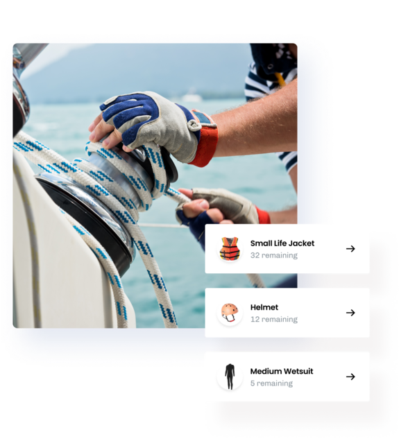 Illustration of the eola resource management tool for Sailing Centres