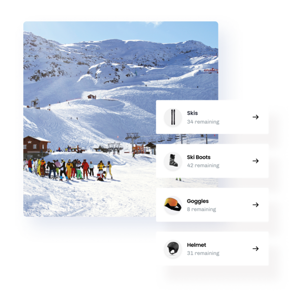 Illustration of the eola resource management tool for Ski Centres