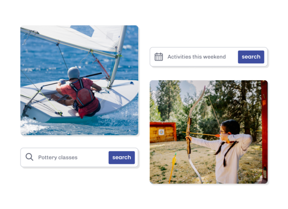 Illustration of the eola rental management tool for Kayak Centres
