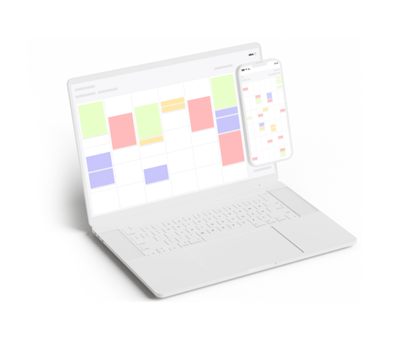 Illustration of the eola rental management tool for Kayak Centres