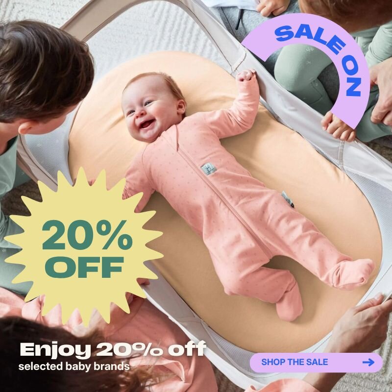 Save 20% selected baby brands