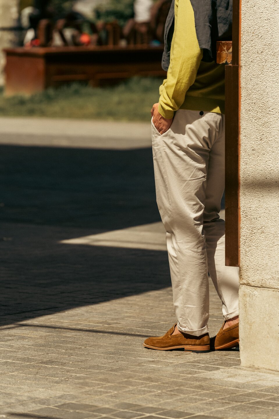 Unlined Classic Penny loafer in Atacama Suede