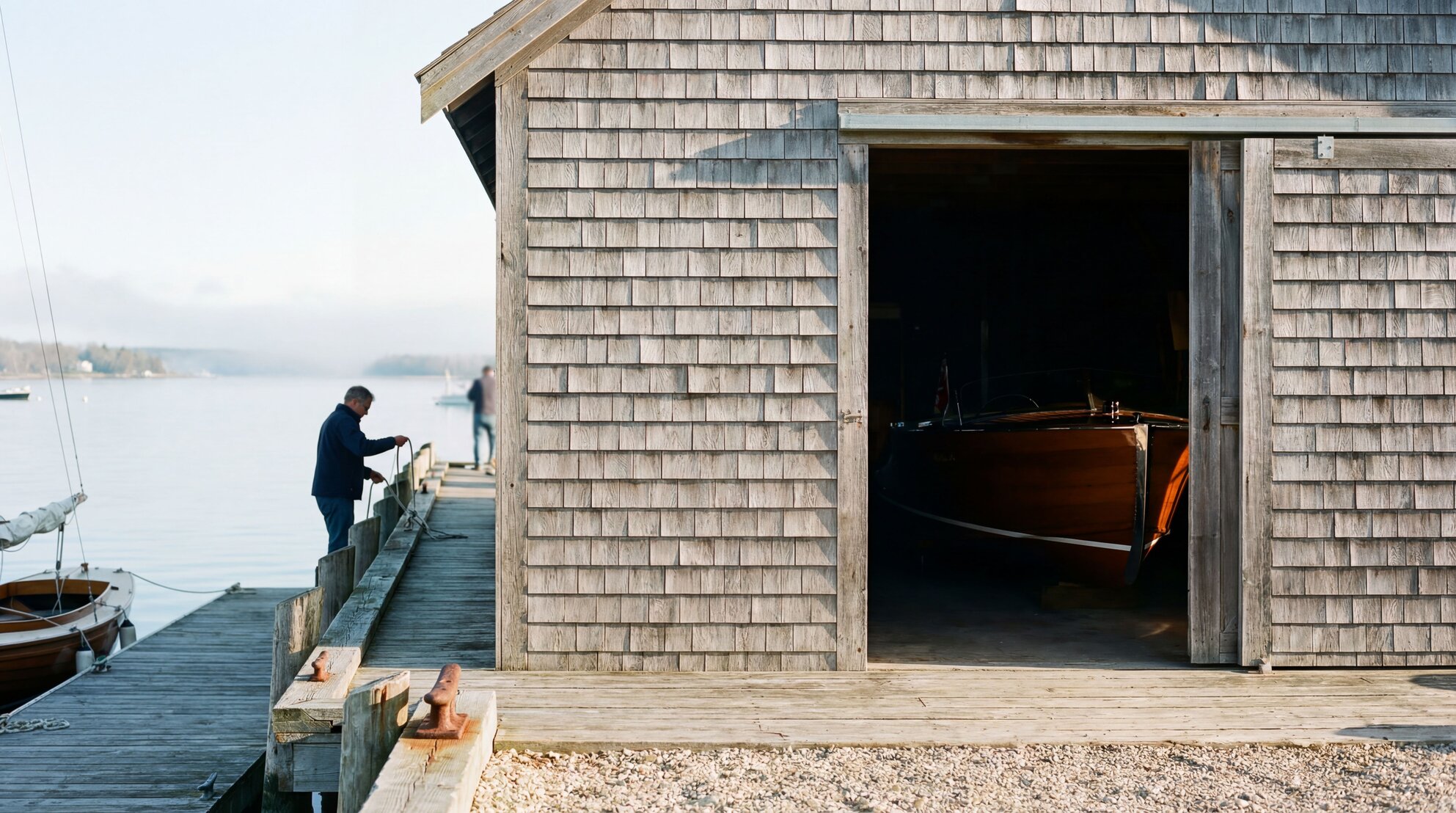 Southampton Harbor warehouse