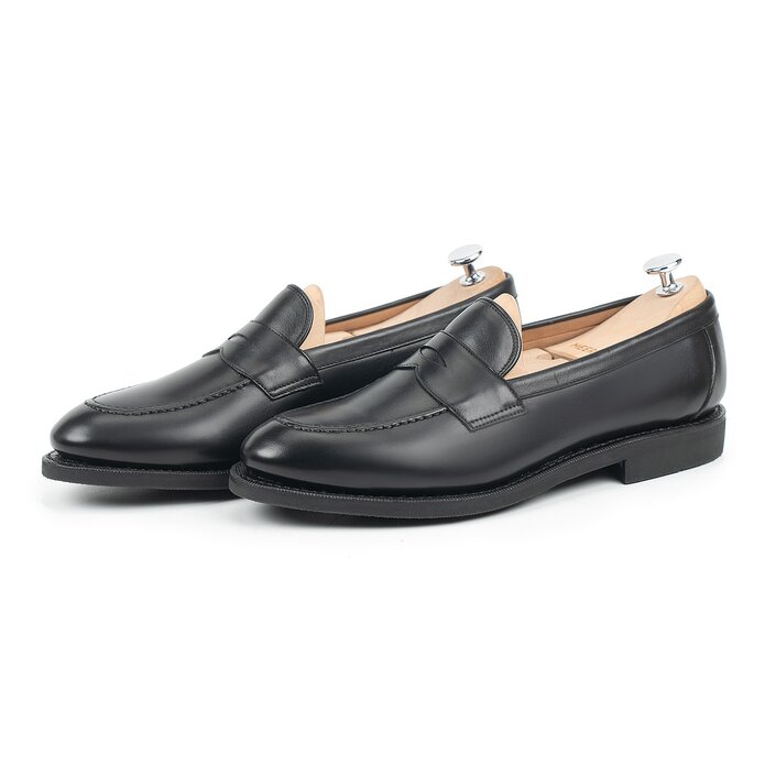 Black Silkcalf Loafer